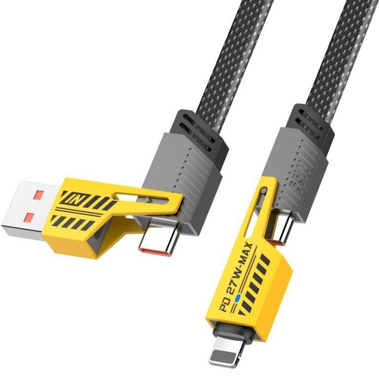 کابل شارژ 4 کاره 2to2 Cable USB-PD-Lightning