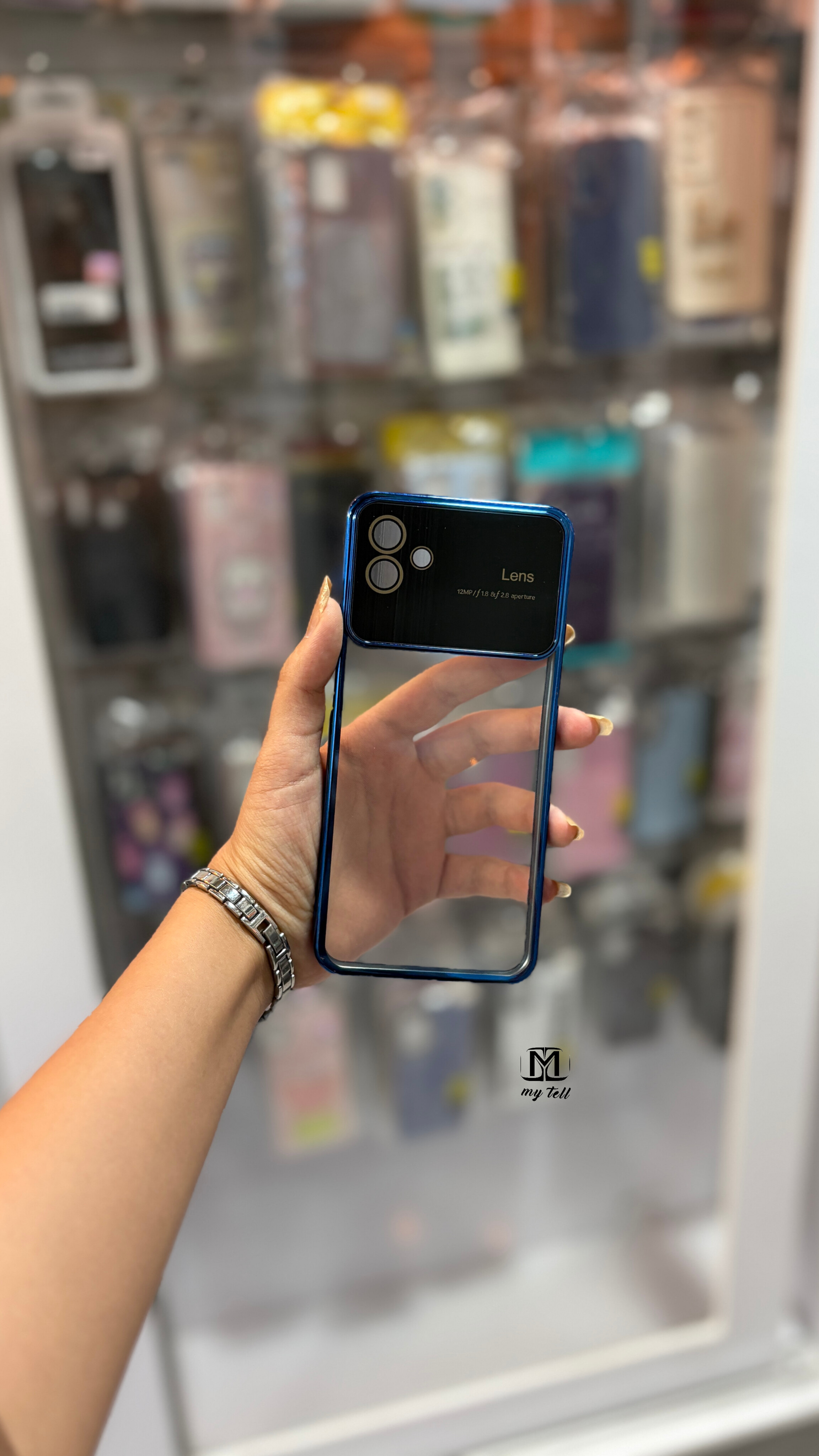قاب گوشی الکترو لنز شفاف samsung A04