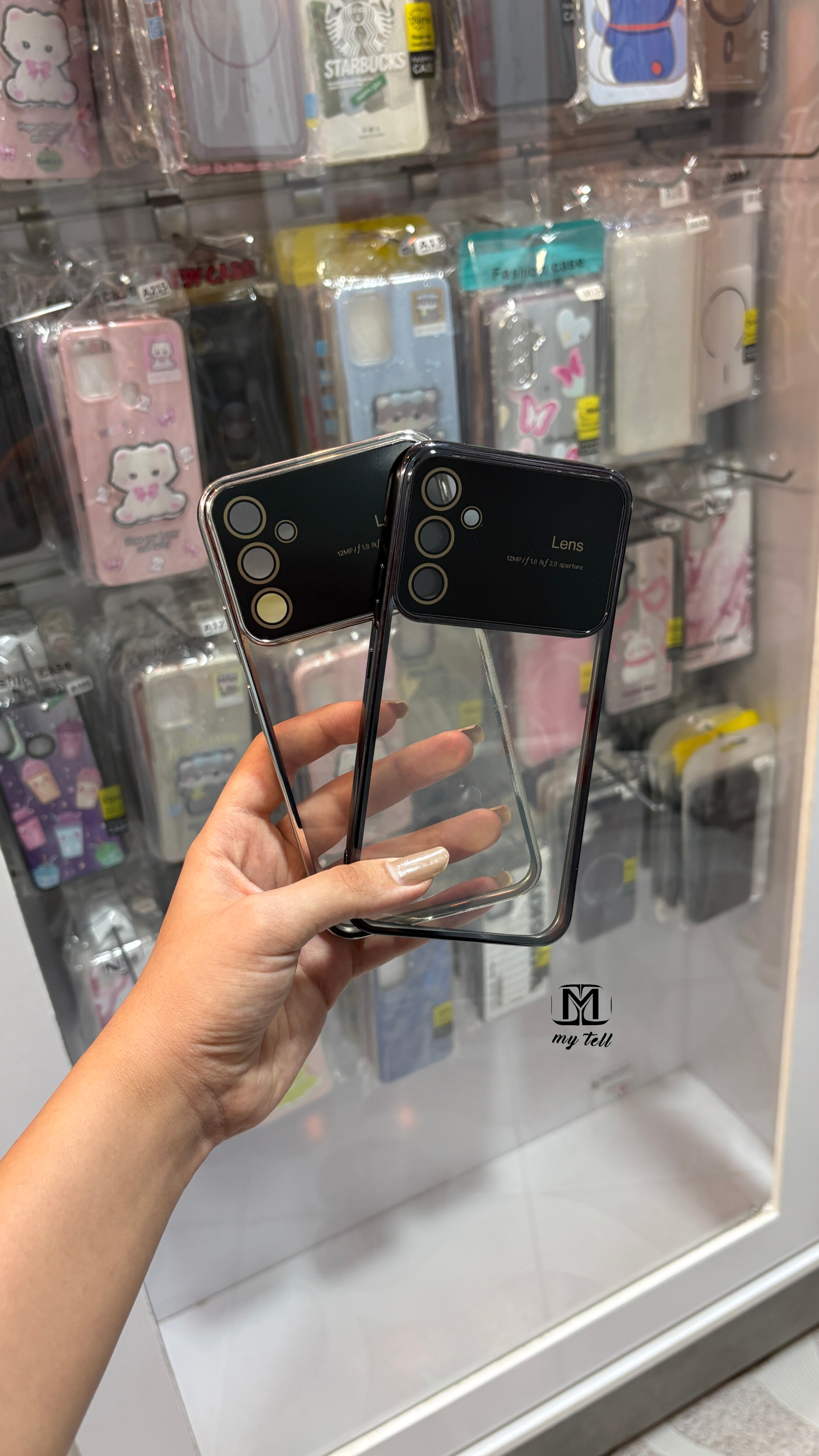 قاب گوشی الکترو لنز شفاف samsung A 34
