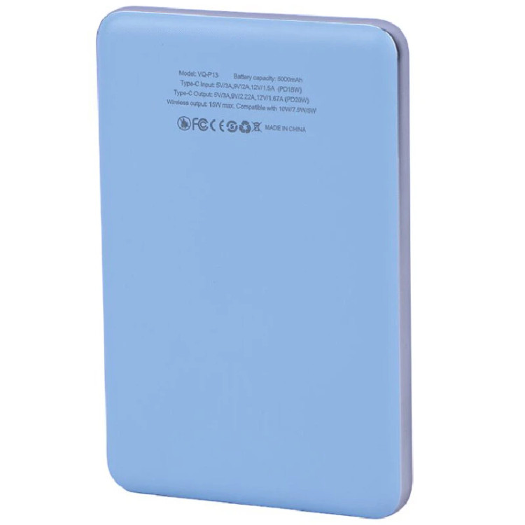 پاور بانک بی سیم فست شارژ هیمی Volta Air VQ-P13 PD 20W ظرفیت 5000 میلی آمپر ساعت
